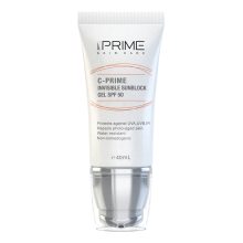 ژل ضد آفتاب بی رنگ پریم SPF 50 مدل C-Prime مناسب برای انواع پوست حجم 40 میلی لیتر(انقضا1405/12)