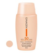 کرم ضد آفتاب رنگی ژیناژن مدل SPF 50 مناسب انواع پوست حجم 50 میلی لیتر