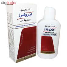 شامپو ضد شوره ایروکس سری Sebarox مدل Oily Scalps حجم ۲۰۰ میلی لیتر