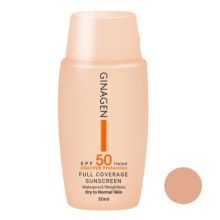 کرم ضد آفتاب ژیناژن سری dry to normal skin مدل 02 حجم 50 میلی لیتر